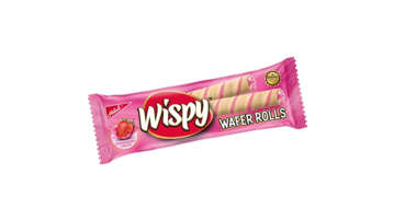 Picture of WISPY WAFFERS ROLL STRAWBERRY